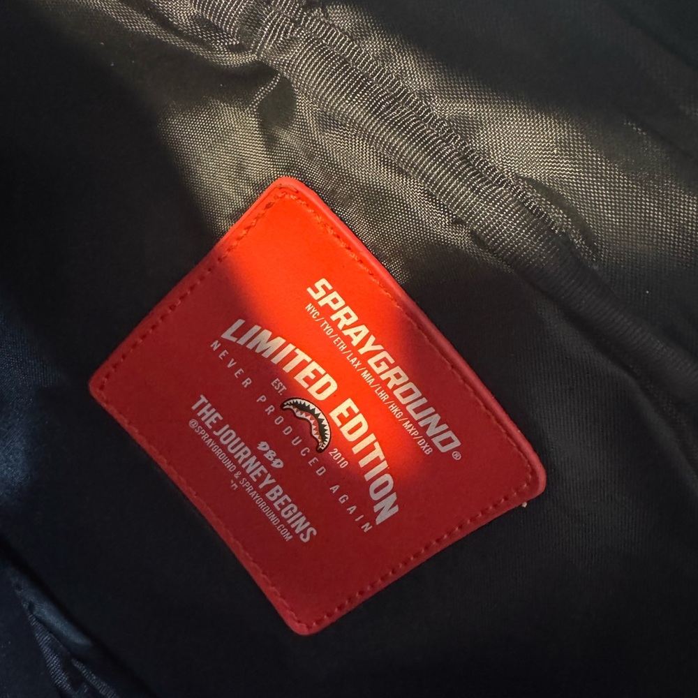 Sprayground Waist Bag / Crossbody – Limited Edition, Gently Used - Picture 5 of 9